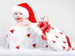 Een kind als kerstcadeau