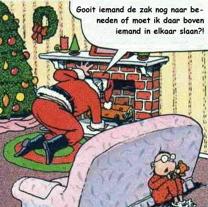 Kerstfun: De kerstman is boos