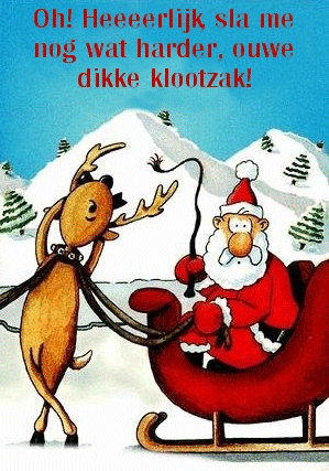 Kerstfun: Rudolf houdt van meer