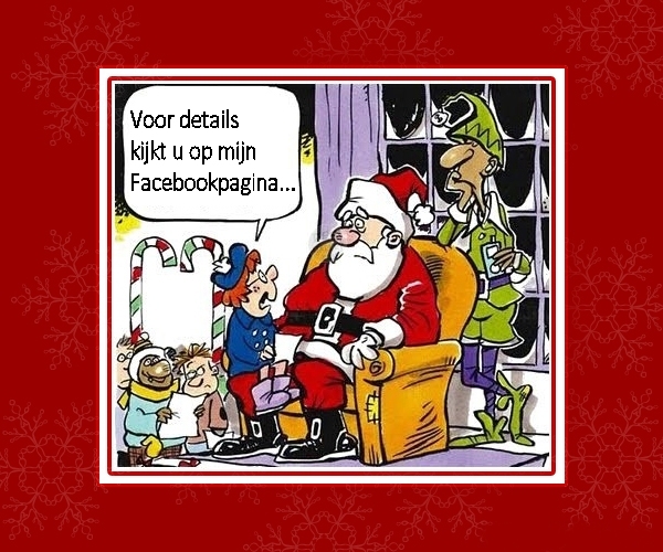 Kerstfun: Kijk op mijn Facebookpagina