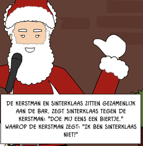 Kerstfun: Samen aan de bar