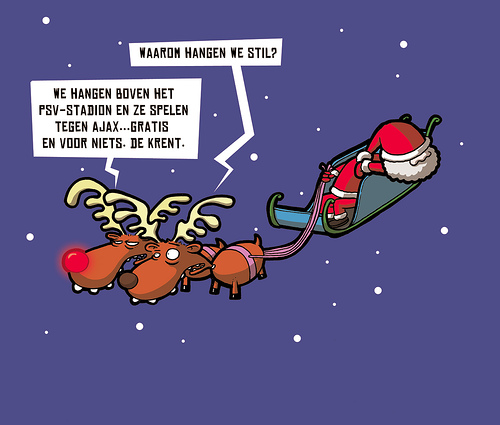 Kerstfun: De zuinige kerstman